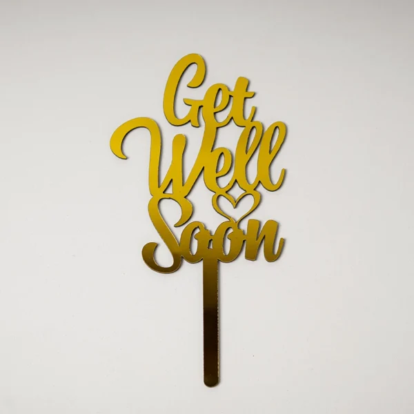 Get Well Soon Topper