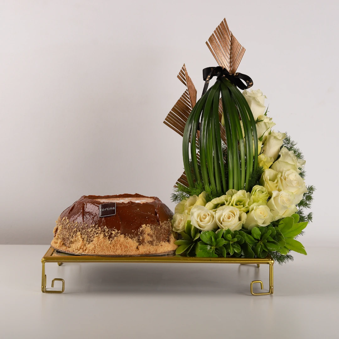 Latte Rose Delight Arrangement Latte Rose Delight Arrangement