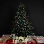 Green Christmas Tree with Cherry & Pine - Image 3